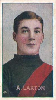 1907-08 Sniders and Abrahams Australian Footballers - Victorian League Players Series D #NNO Harry Laxton Front